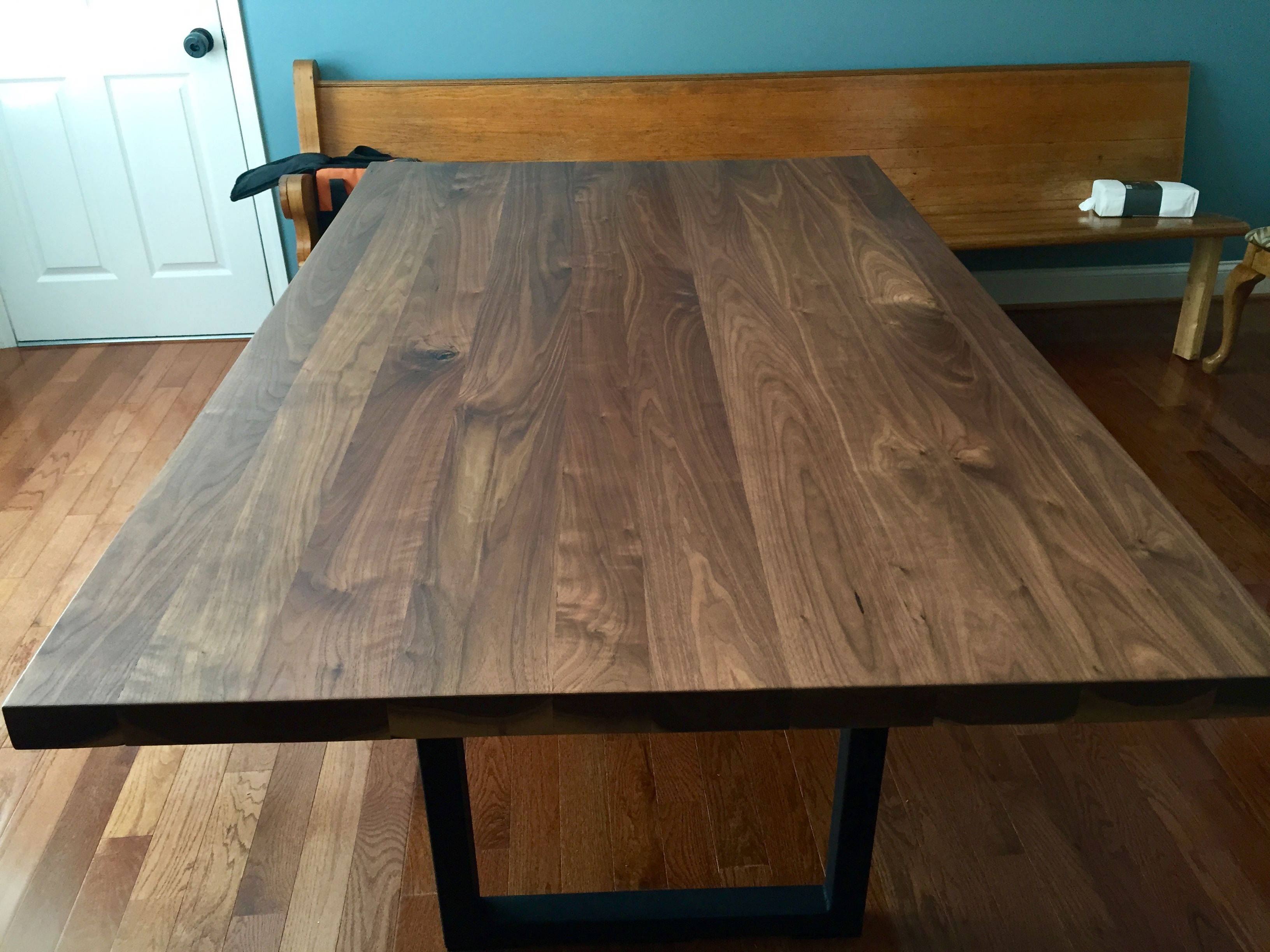 Hand Made Simple Modern Elegant Dining Table by Branum Furniture ...