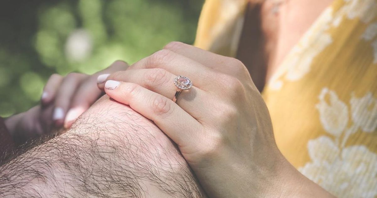 Cleaning a clearance morganite ring