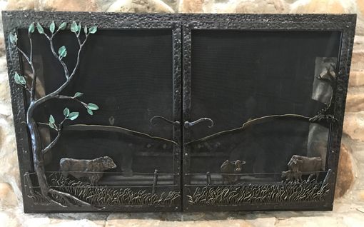 Custom Made Fireplace Screens