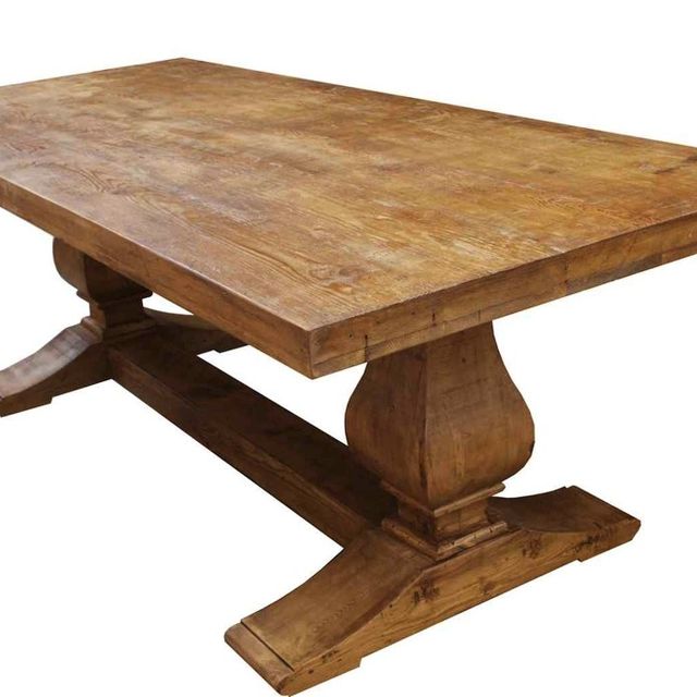 Hand Made Segovia Reclaimed Wood Trestle Dining Table By Mortise Hand Made Segovia Reclaimed Wood Trestle Dining Table By Mortise Tenon Custom Furniture Custommade