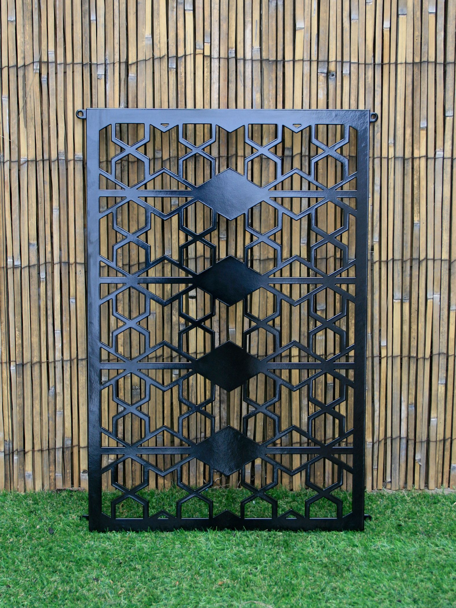 Buy Hand Crafted Artistic Metal Gate Star Tile Custom Garden Gate