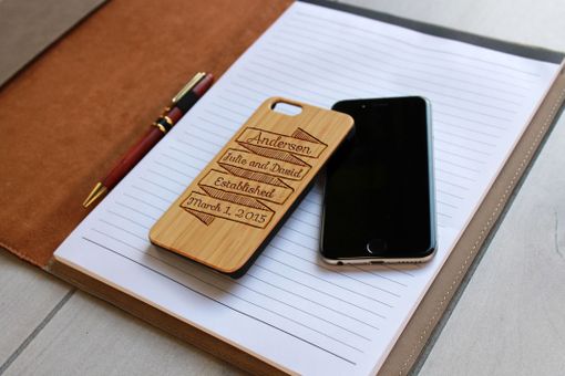 Custom Made Custom Engraved Wooden Iphone 6 Case --Ip6-Bam-Anderson