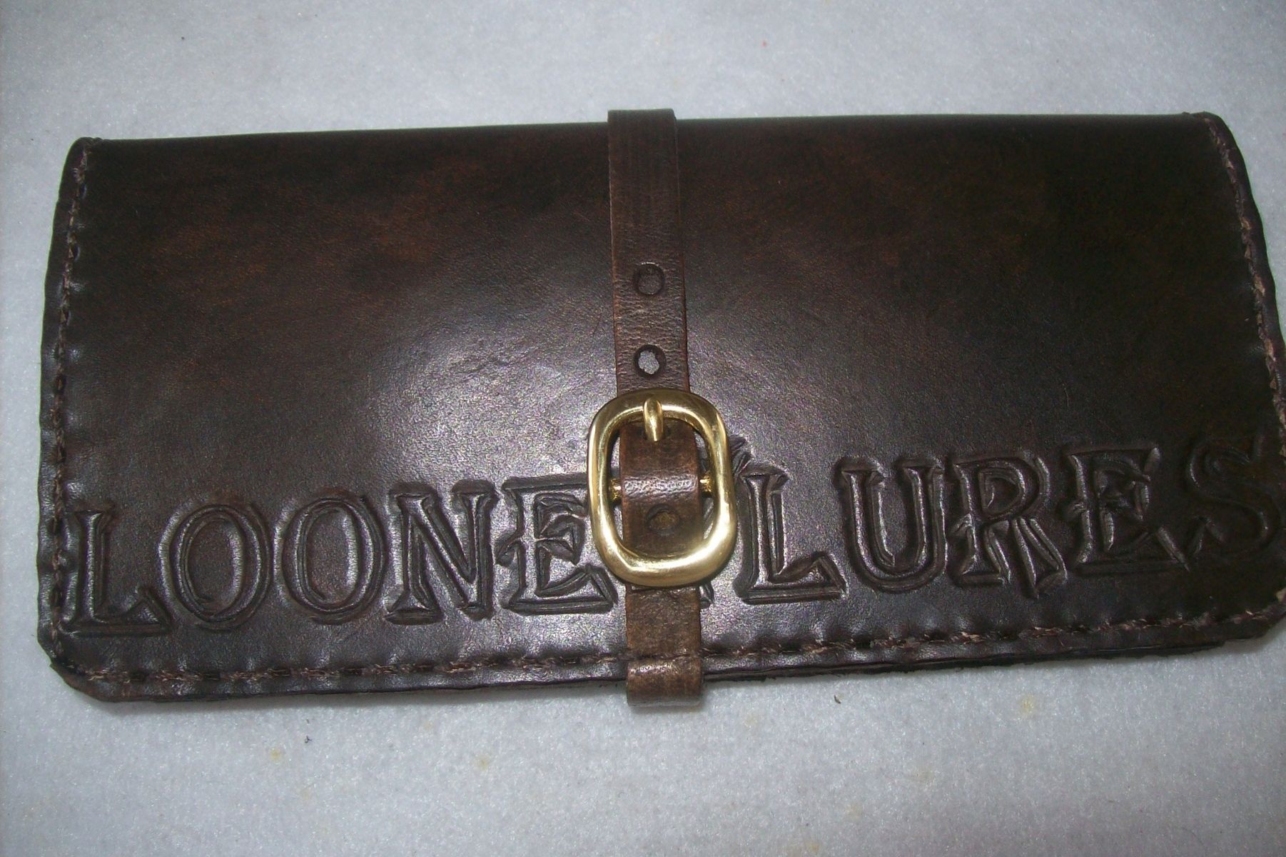 Buy Custom Made Leather Checkbook Covers, made to order from Kerry's Custom Leather