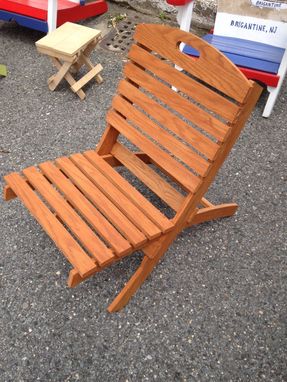 Custom Made Custom Hand Painted Or Stained Patio Chairs