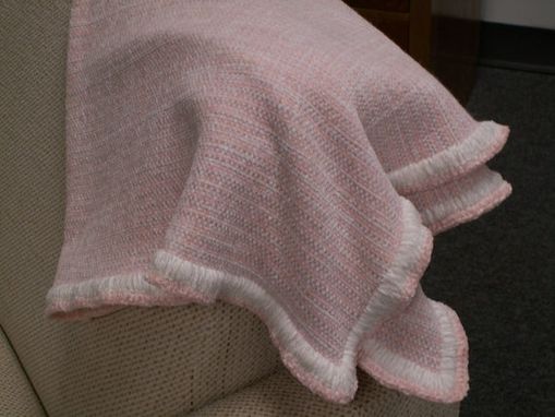 Custom Made Soft Handwoven Baby Blanket