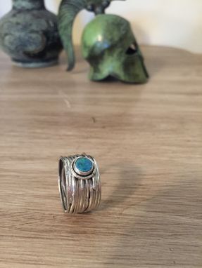 Custom Made Opal Sterling Silver Ring