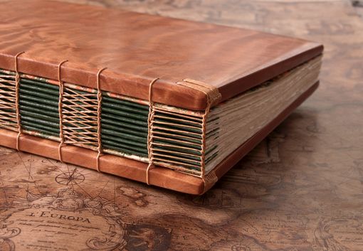 Custom Made Reclaimed Redwood Wedding Guest Book / Journal Wood Book
