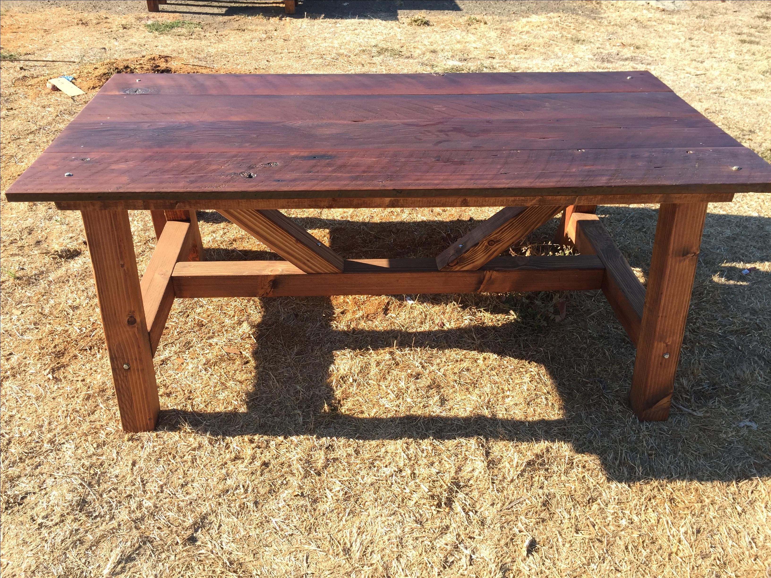 Hand Crafted Reclaimed Wood Indoor And Outdoor Tables Custom by