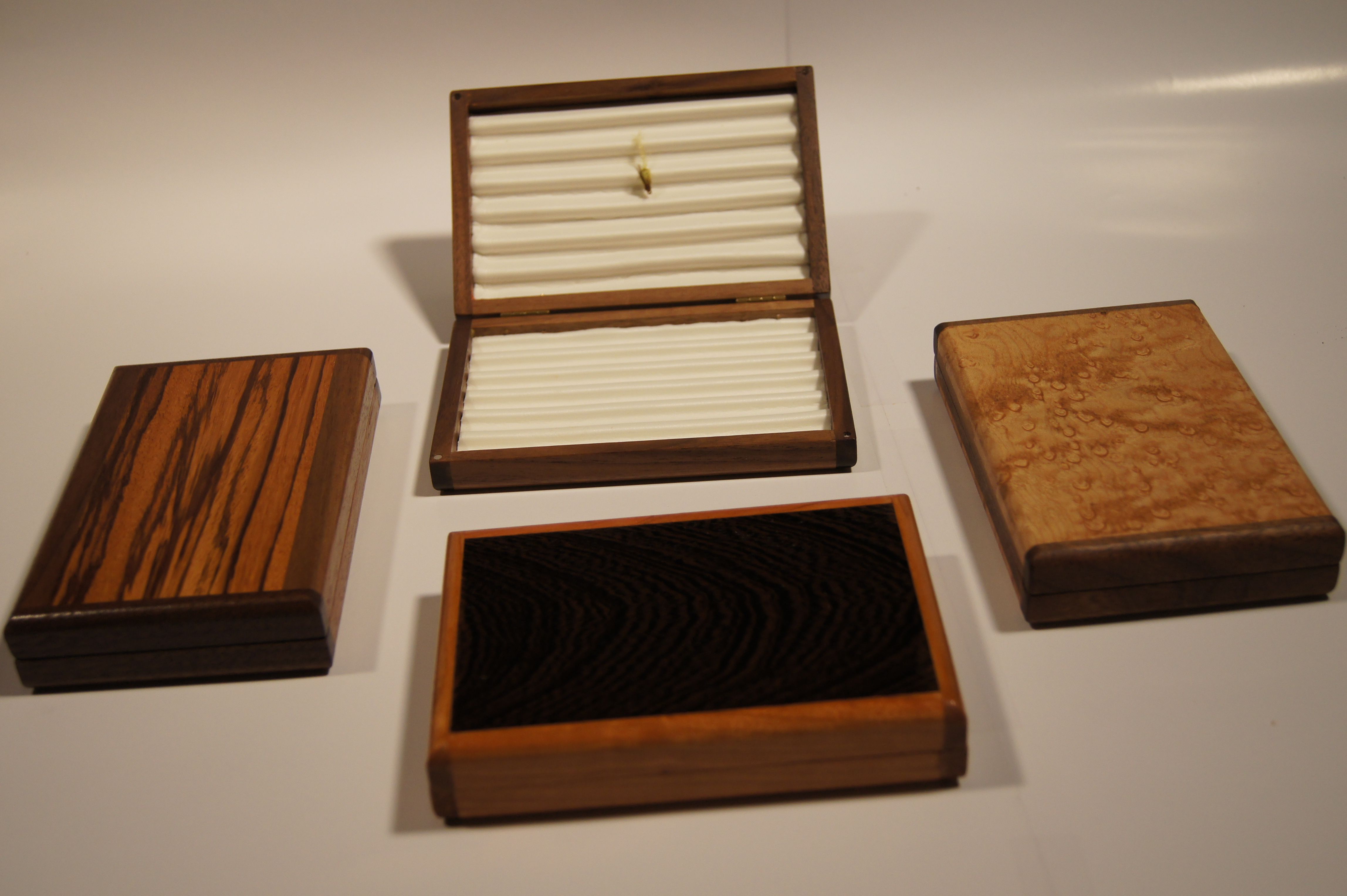 Fly Fishing Boxes  Wood box design, Fly box, Wooden box crafts