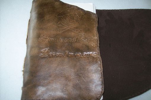 Custom Made Custom Leather Journal