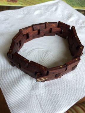 Custom Made Wooden Chain Bracelets