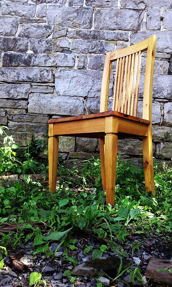 Buy Hand Crafted Reclaimed Antique Oak Dining Chairs With Curved Back ...