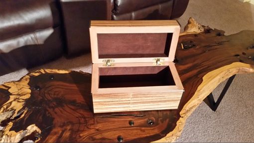 Custom Made Veneered Jewelry Box