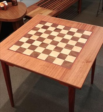 Custom Made Over-Sized Chessboard Table
