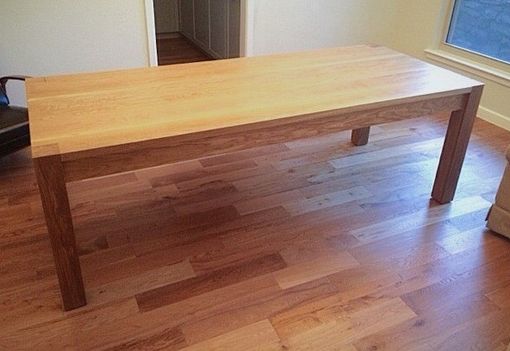 Custom Made Parsons Style Dining Table