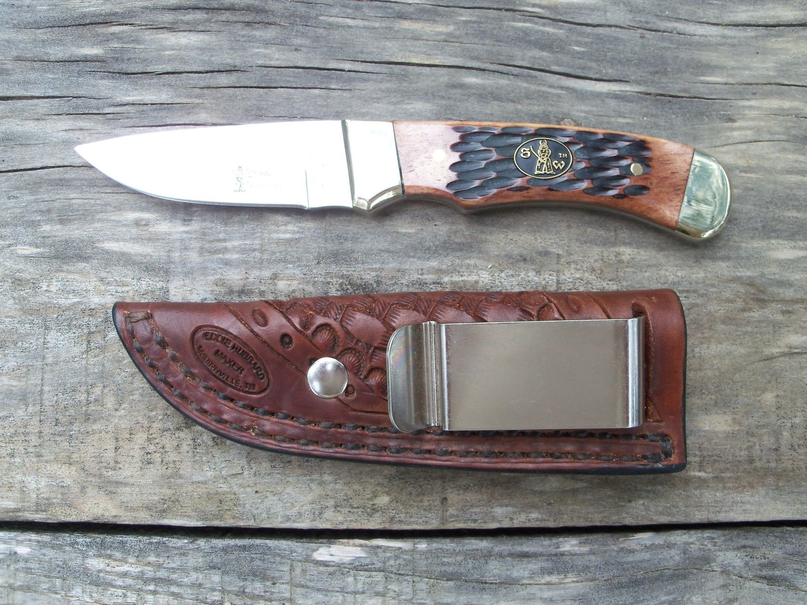 Custom Handmade Leather Knife Sheaths by Hubbard Leather