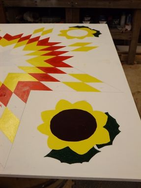 Custom Made One Of A Kind "Barn Quilt"  4 X 4