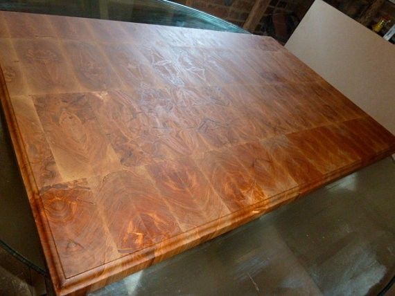 Hand Crafted Ambrosia Maple Butcher Block Island Top By Green River 