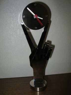 Custom Made Karl Schmidt , Hagenauer Style, Whimsical Austrian Desk Clocks