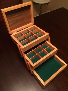 Custom Made Fold-Out Jewelry Box