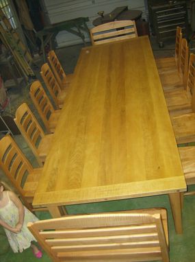 Custom Made Dining Tables W/Chair