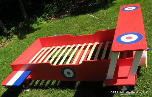 Custom Twin Snoopy Airplane Bed by D&amp;S Artistic ...