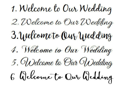 Custom Made Ivory Welcome Wedding Sign, Beach Wedding Decor