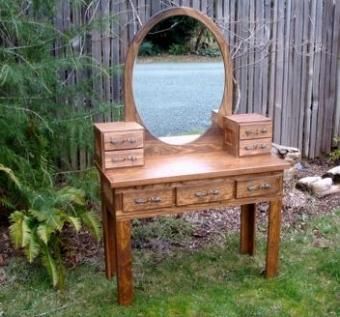 Hand Made Vanity Desk, Dressing Table by Majestic Rustic ...