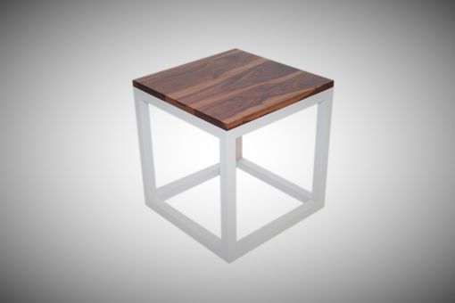 Custom Made Blanco Cube Coffee Table
