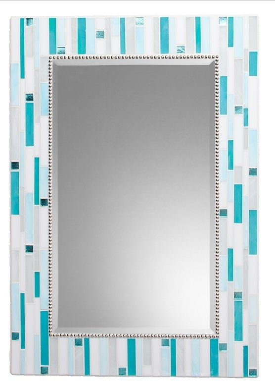 Hand Crafted Mosaic Bathroom Mirror - Signature Collection ...