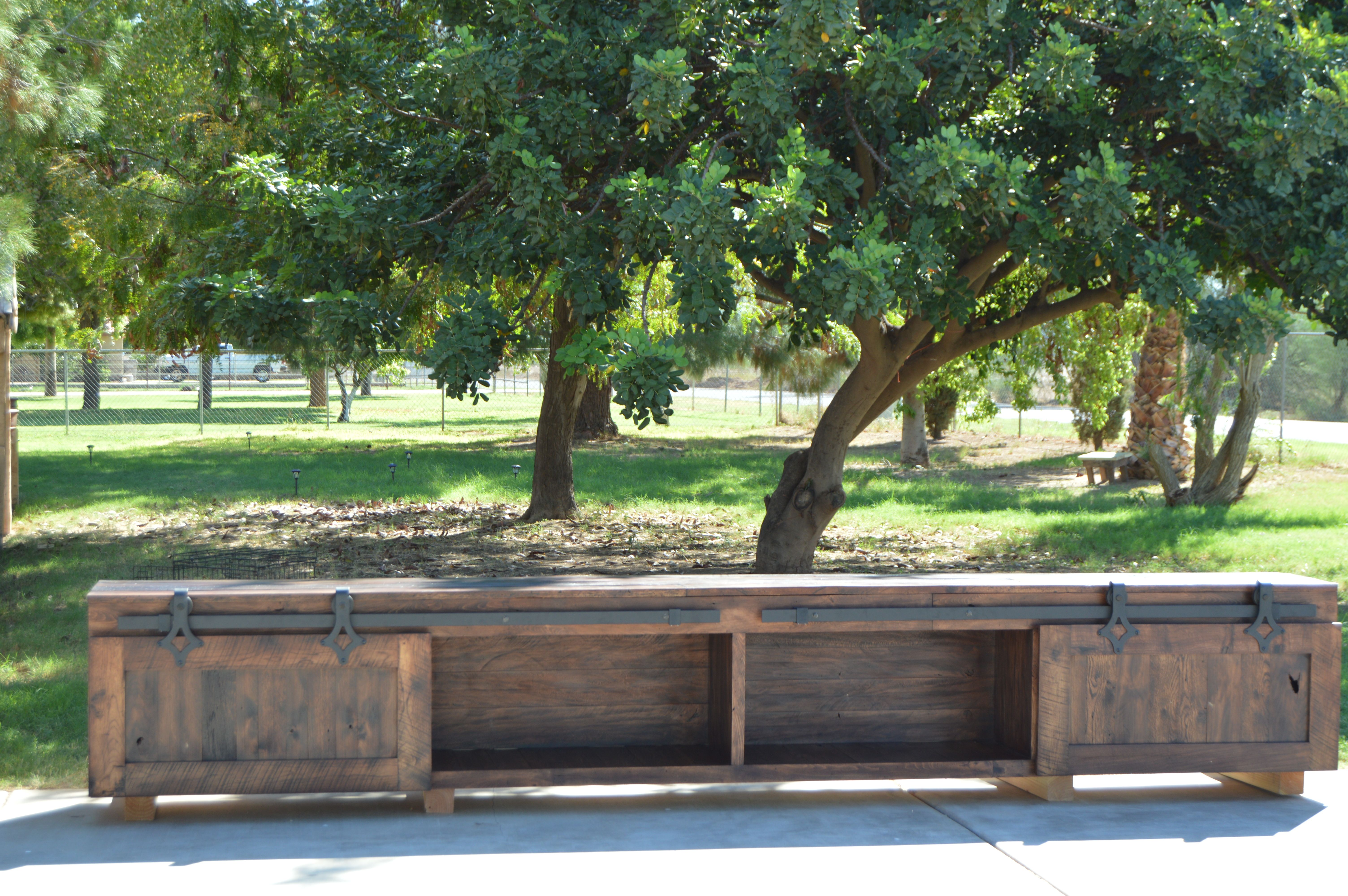 Buy A Handmade Retro Barn Wood Entertainment Center Made To Order