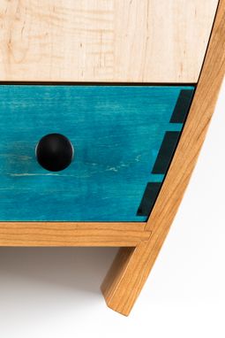 Custom Made Curved Liquor Cabinet