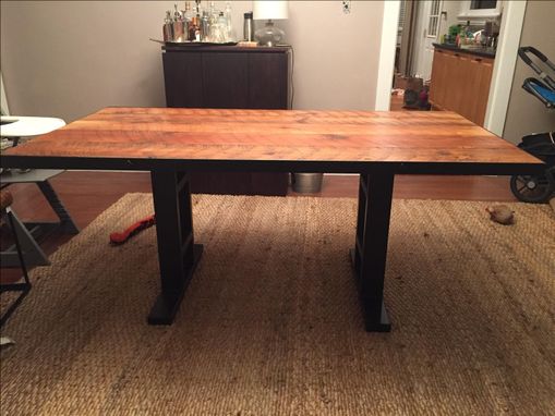Custom Made Reclaimed Pine Table