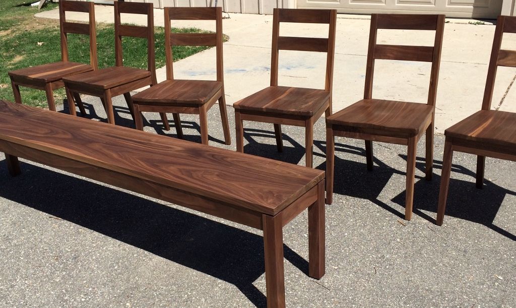 Custom Made Country Dining Chair by Glessboards