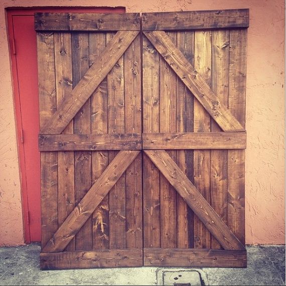 Hand Made Rustic // Barn Door // Headboard // Divider Doors // Home