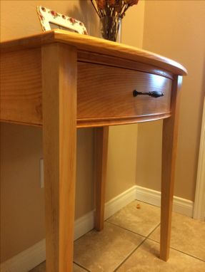 Custom Made Front Curved Night Stand