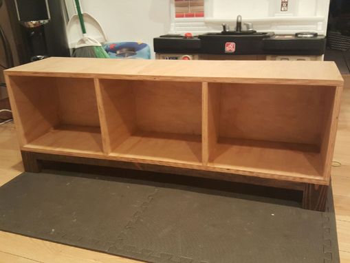 Custom Made Custom Bench With Storage