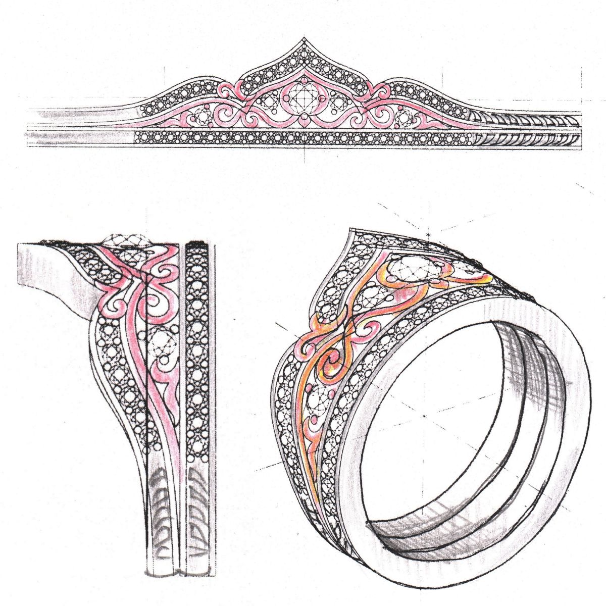 Crown & Tiara Engagement Rings | CustomMade.com