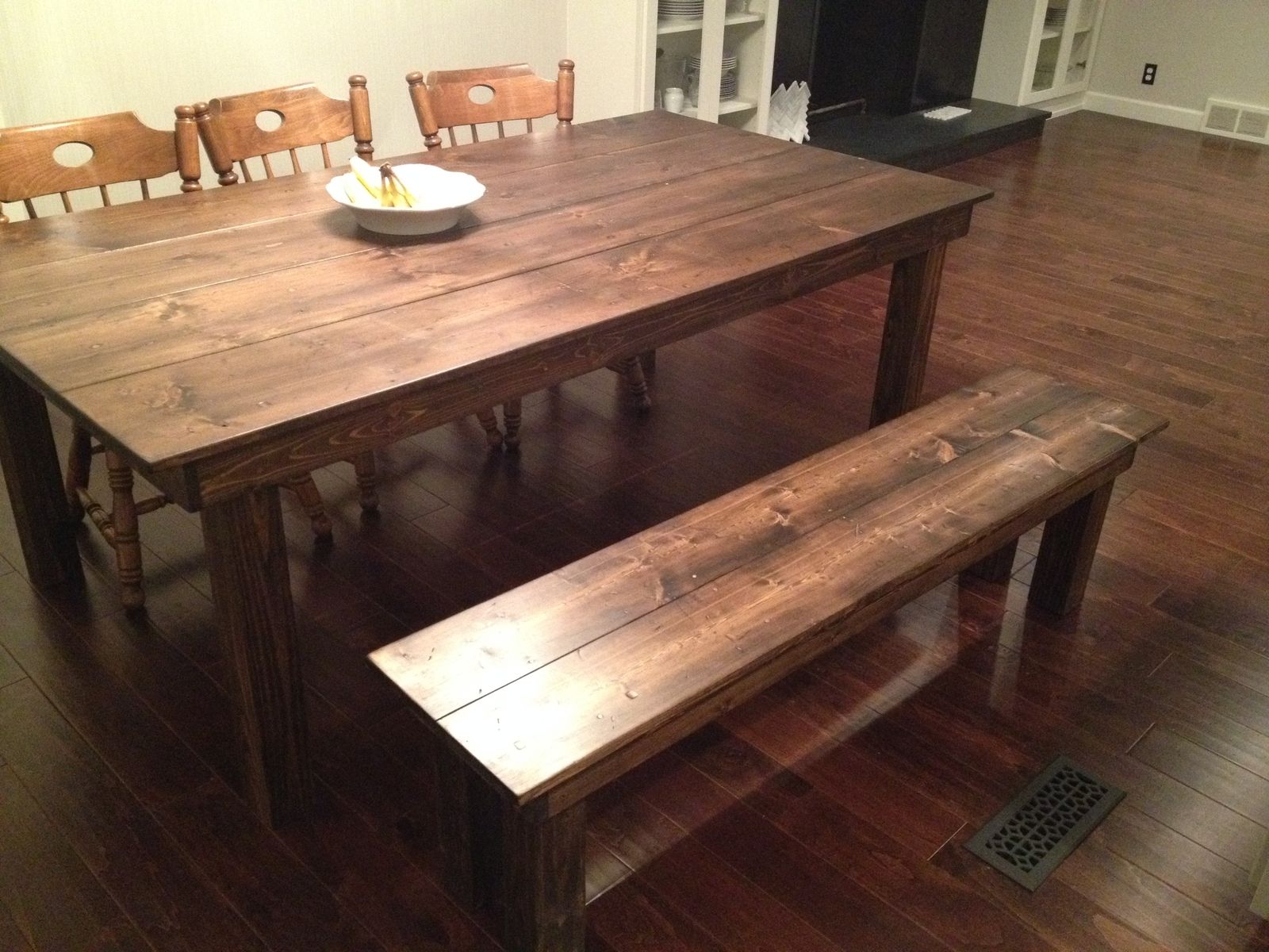 Custom Farmhouse Dining Table by Gypsum Valley Made