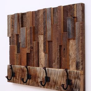 Buy a Handmade Barn Wood Coat Rack, made to order from Montana Stone ...