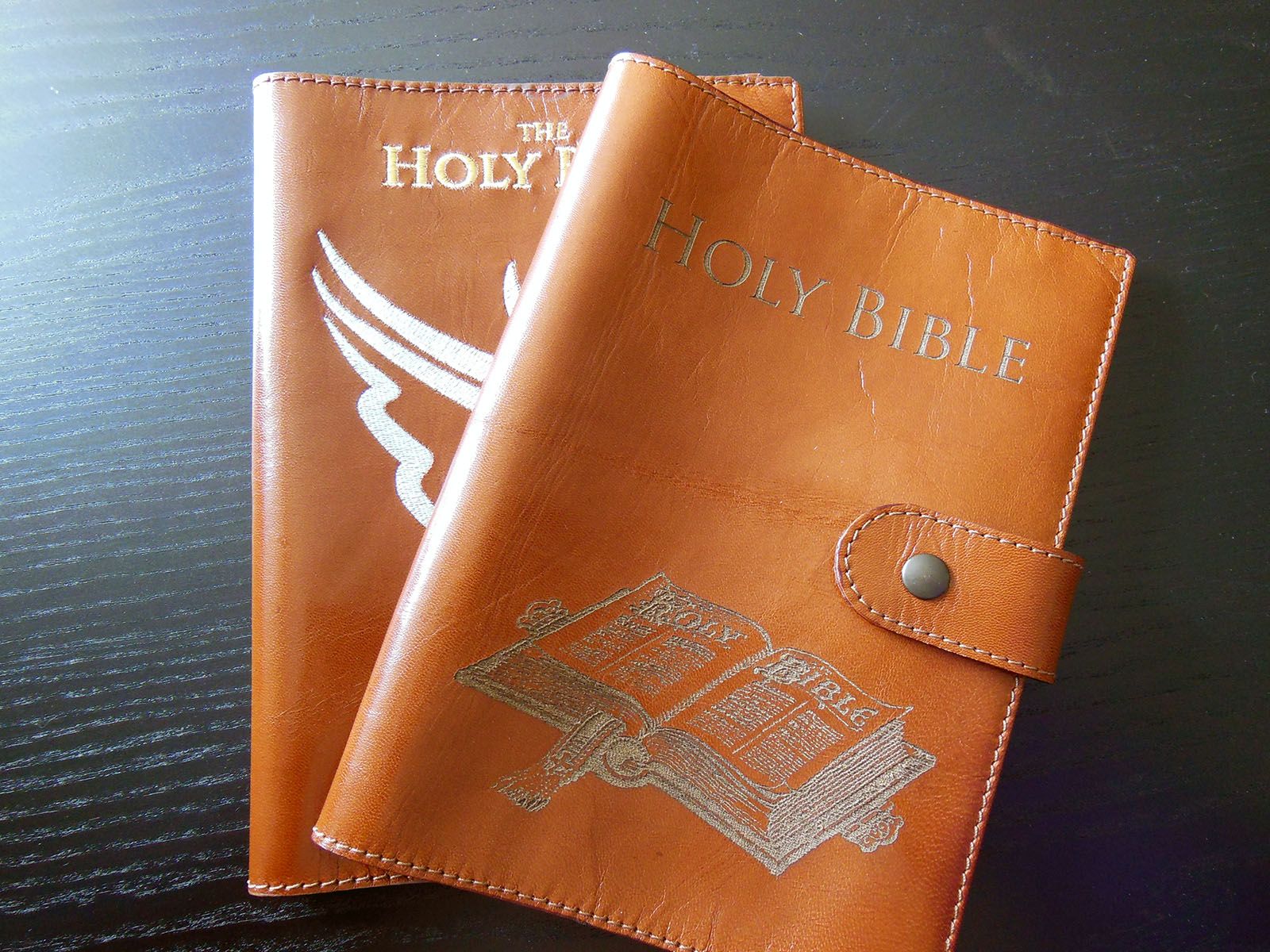 Handmade Custom Leather Bible Covers By MKN Italy, LLC | CustomMade.com