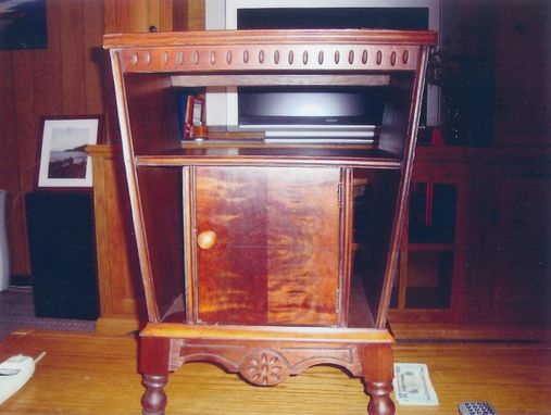 Custom Made Door Within Cabinet