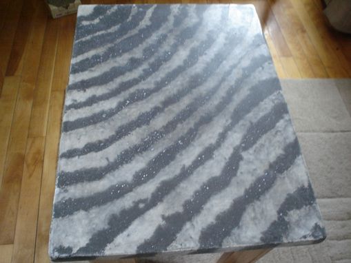 Custom Made Zebra Table