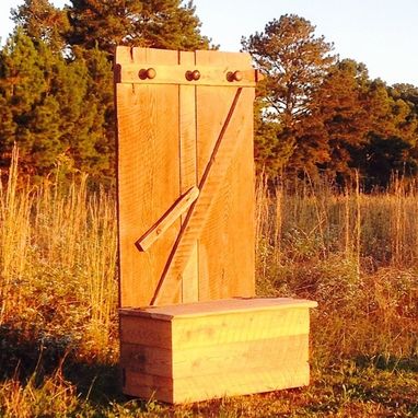 Custom Made Authentic Barn Door Hall Tree