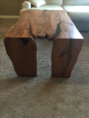 Custom Made Coffee Table,Live Edge,Living Room,Office,Woodworking,Wood Table,Natural Wood,Mesquite