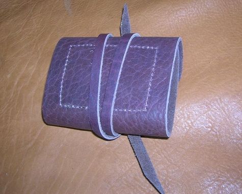 Custom Made Leather Fly Pouch