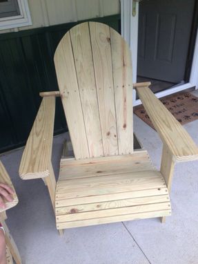 Custom Made Oversized Adirondack Chair