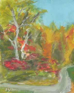 Custom Made Vermont Autumn Byway - Greeting Card Reproduction