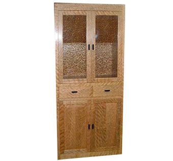 Custom Made Solid Wood Cherry Cabinet