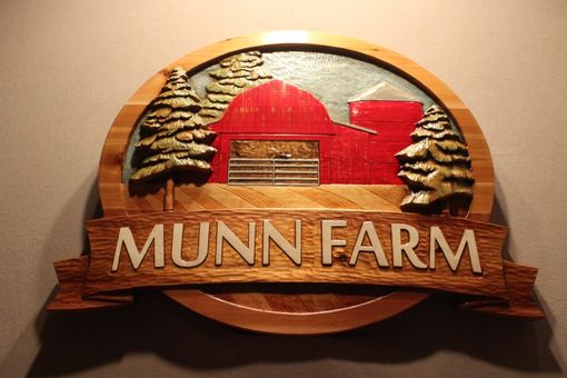 Custom Made Farm Signs | Custom Carved Wood Signs